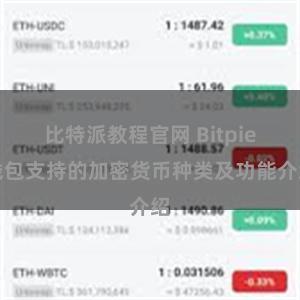 比特派教程官网 Bitpie钱包支持的加密货币种类及功能介绍