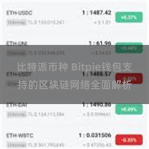 比特派币种 Bitpie钱包支持的区块链网络全面解析