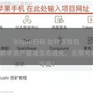 Bitpie扫码 比特派钱包：数字资产管理生态进化，无限可能！