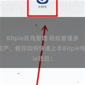 Bitpie在线管理 轻松管理多链资产，教你如何快速上手Bitpie钱包！