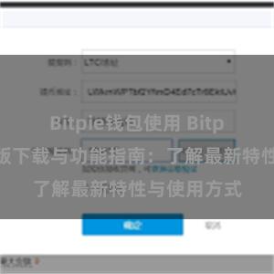 Bitpie钱包使用 Bitpie钱包最新版下载与功能指南：了解最新特性与使用方式