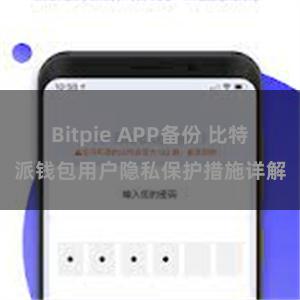 Bitpie APP备份 比特派钱包用户隐私保护措施详解