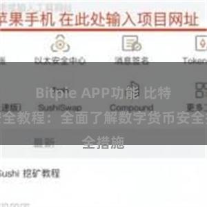 Bitpie APP功能 比特派安全教程：全面了解数字货币安全措施