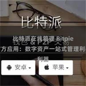 比特派在线管理 Bitpie官方应用：数字资产一站式管理利器
