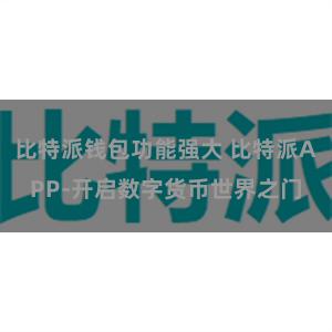 比特派钱包功能强大 比特派APP-开启数字货币世界之门