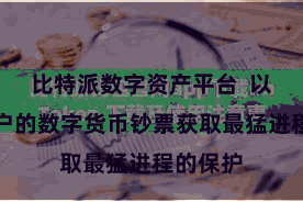 比特派数字资产平台  以确保用户的数字货币钞票获取最猛进程的保护