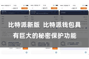 比特派新版  比特派钱包具有巨大的秘密保护功能